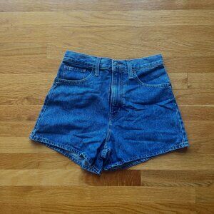 Levi's High Waisted Mom Shorts